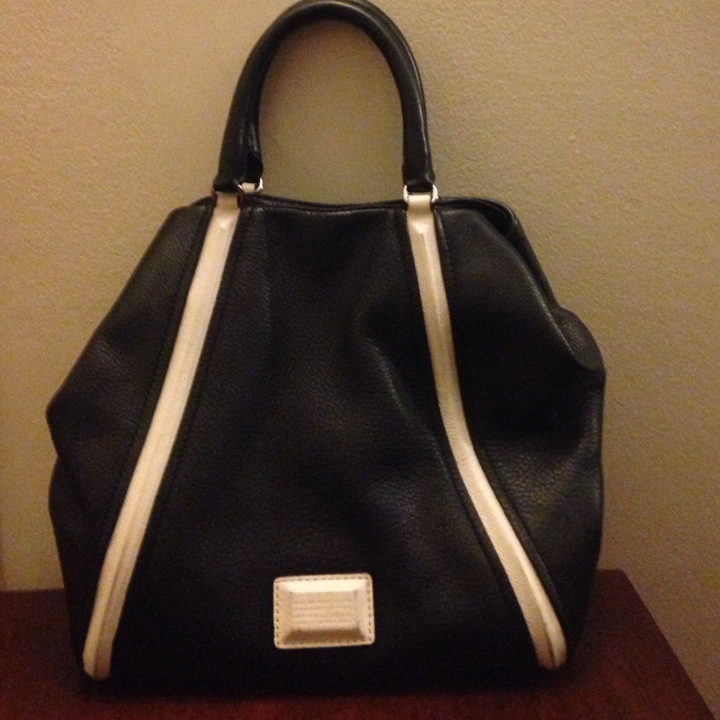 Marc By Marc Jacobs Black And White Handbag